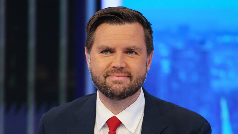 J.D. Vance making a face